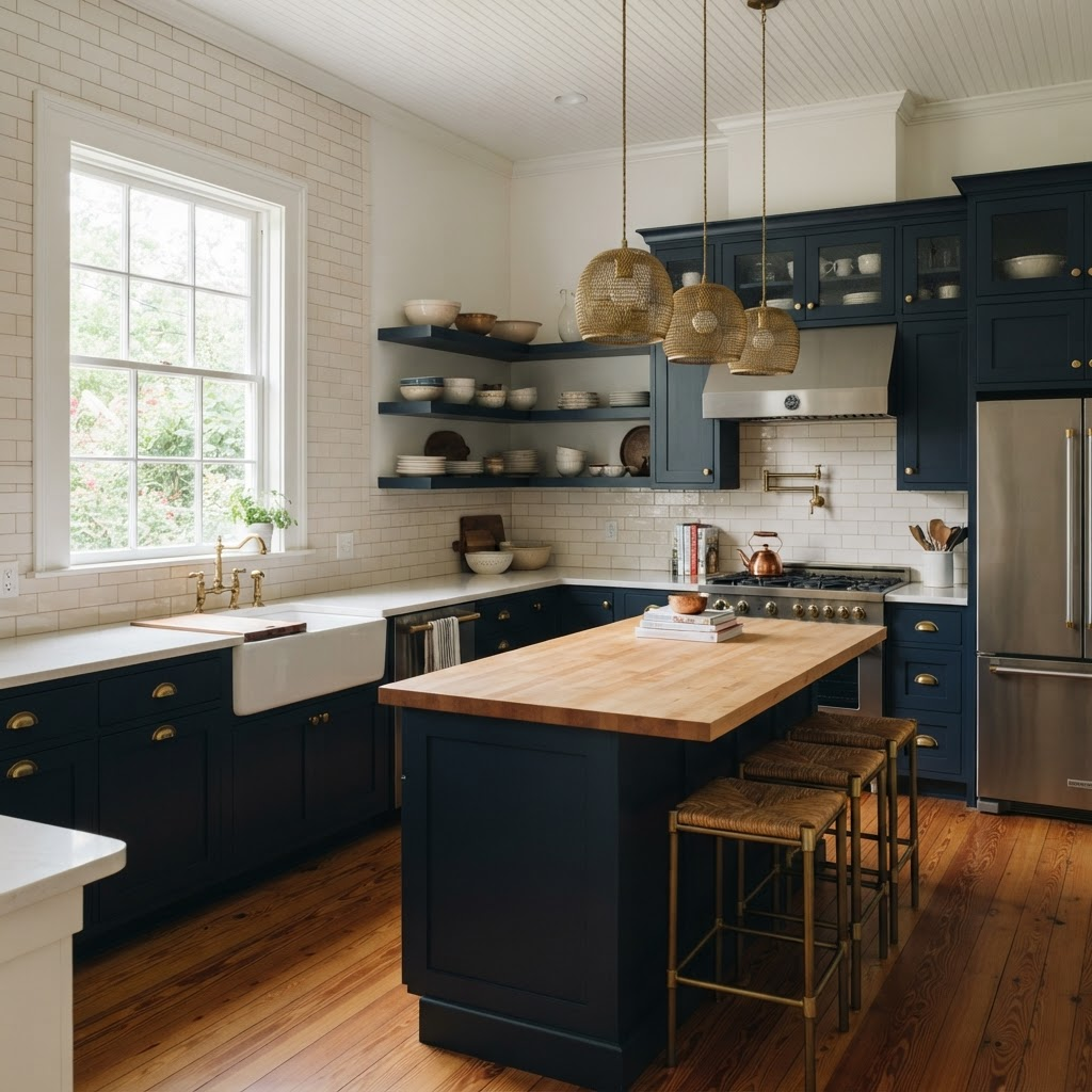 Kitchen remodel in a historic Georgetown home